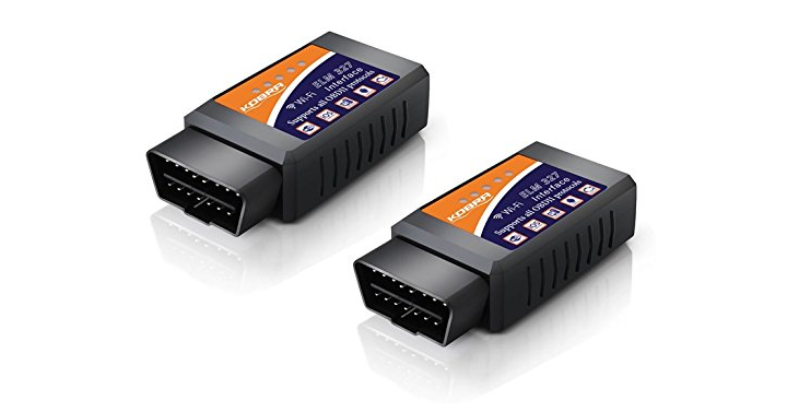 KOBRA 2-Pack Wireless OBD2 Car Code Reader Scan Tools – Just $24.99!
