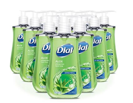 Dial Antibacterial Liquid Hand Soap, Aloe (Pack of 12) – Only $11.29!