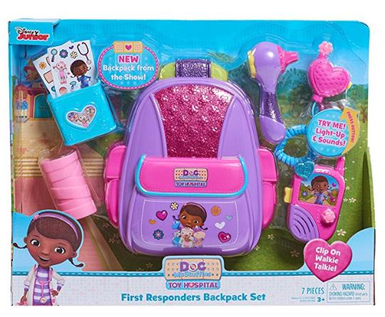 Just Play Doc McStuffins First Responders Backpack Set – Only $10.88!