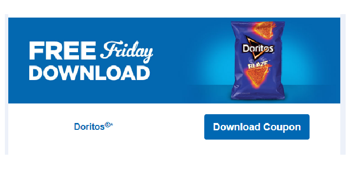 FREE Doritos! Download Coupon Today, May 4th Only!