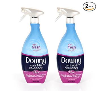 Downy Wrinkle Release Spray Plus, Light Fresh Scent (Pack of 2) – Only $9.50!