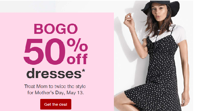 Target: Women’s Dresses Buy 1, Get 1 50% off! Prices Start at Only $9.99!