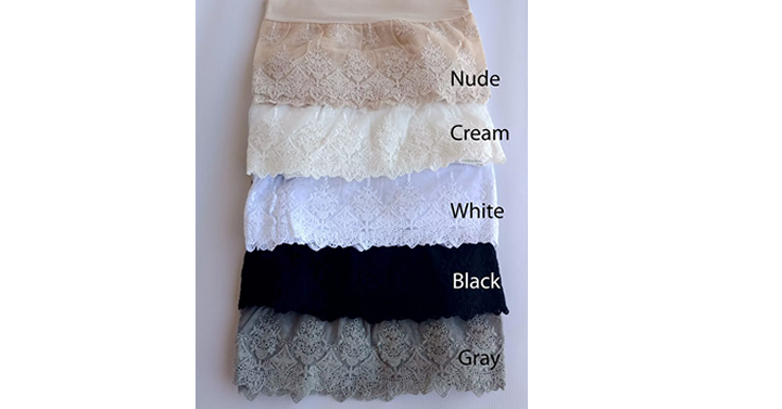 Lace Dress Extender Half Slip from Jane – Just $14.99!