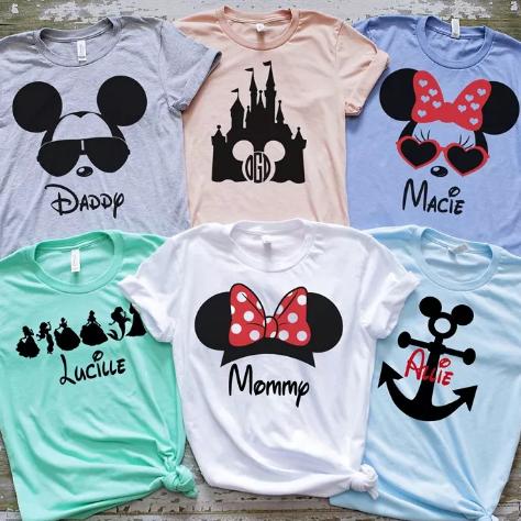 Family Mouse Personalized Ear Tees – Only $14.99!