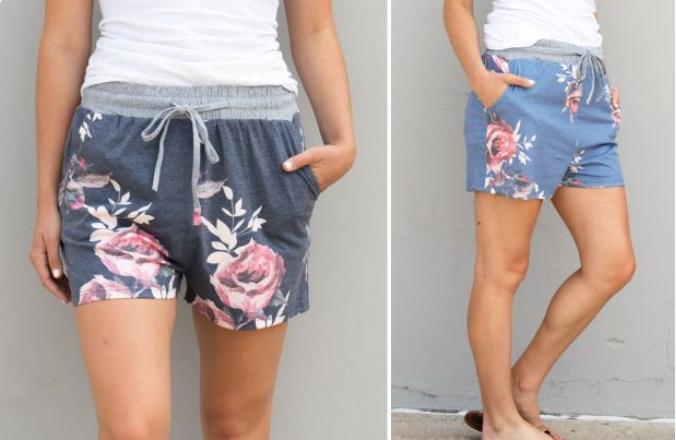 Floral Lounge Shorts – Only $13.99!