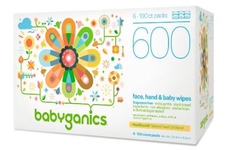 Babyganics Wipes (600 Count) Just $11.60 Shipped!