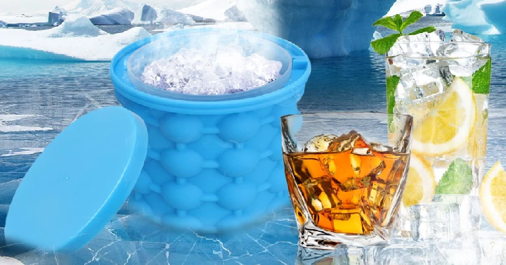 Ice Cube Maker Bucket Only $9.99 Shipped!