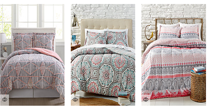 Reversible 8 Piece Comforter Sets as low as $29.99!