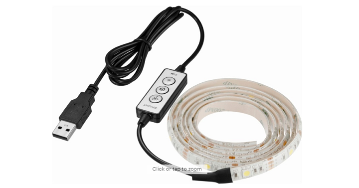 Insignia™ – 4 ft. Warm White LED Tape Light Only $9.99! (Reg. $25)
