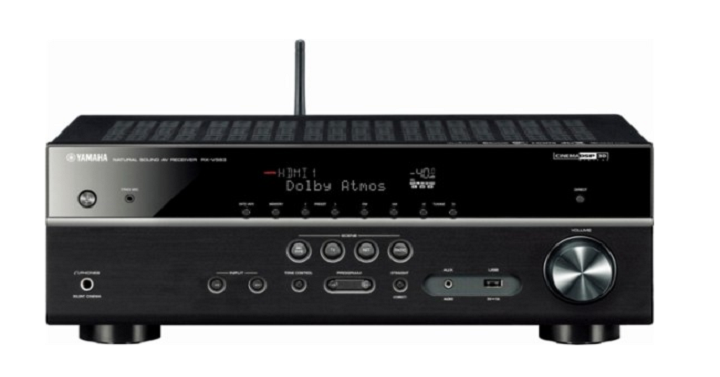 Yamaha – 7.2-Ch. Network-Ready 4K Ultra HD A/V Home Theater Receiver Only $379.99! (Reg. $500)