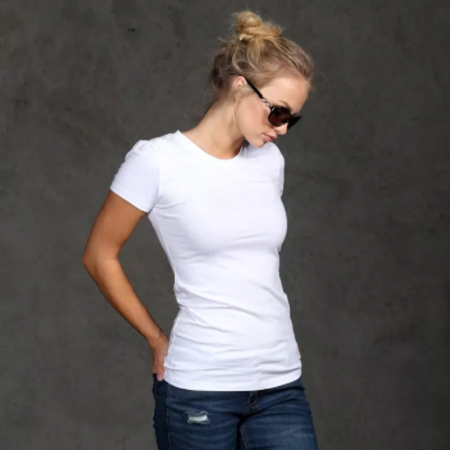 Jane: Extra Long Crew Neck Tees Only $4.99!