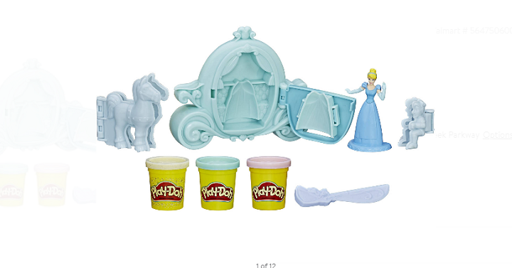 Play-Doh Royal Carriage Featuring Disney Princess Cinderella for Just $6.99!