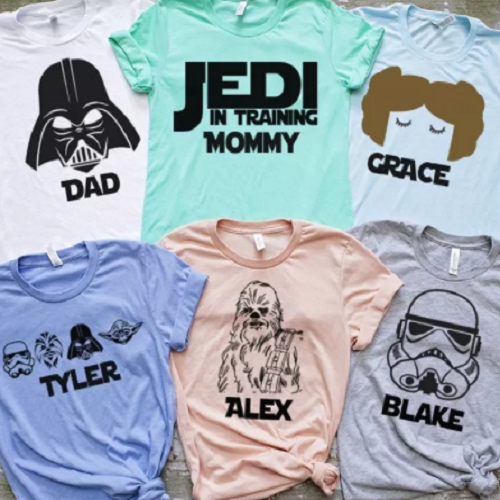 Today Only! Personalized Star Wars Tees Only $14.99! (Reg. $25)