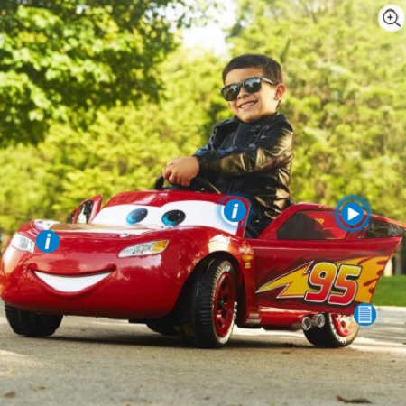 Disney Cars 3 Lightning McQueen Ride On Only $89 Shipped! (Reg. $150)