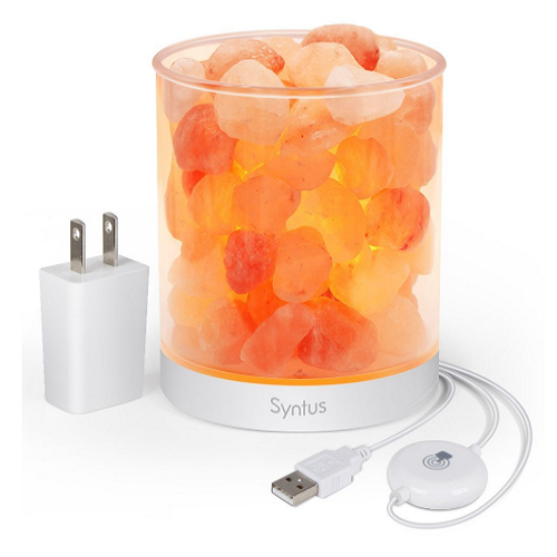 Syntus Himalayan Salt Night Light with Touch Dimmer for Just $12.71! (Reg. $50)