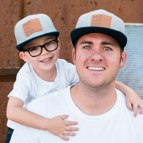 Best Hats Ever | Matching Daddy & Me Snapback Hats Only $12.99!