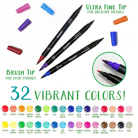 Crayola Dual Tip Markers Calligraphy Set Just $8.79!