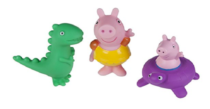 Peppa Pig Bath Squirtees for Only $5.39! (Reg. $11)