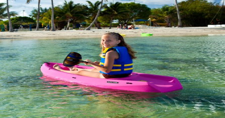 Lifetime, 6′, 1-Man Wave, Youth Kayak, with Bonus Paddle Only $75 Shipped! (Reg. $127)
