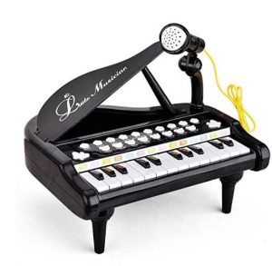 Mallya 24 Keys Keyboard Kids Toy Piano with Microphone – $20.99