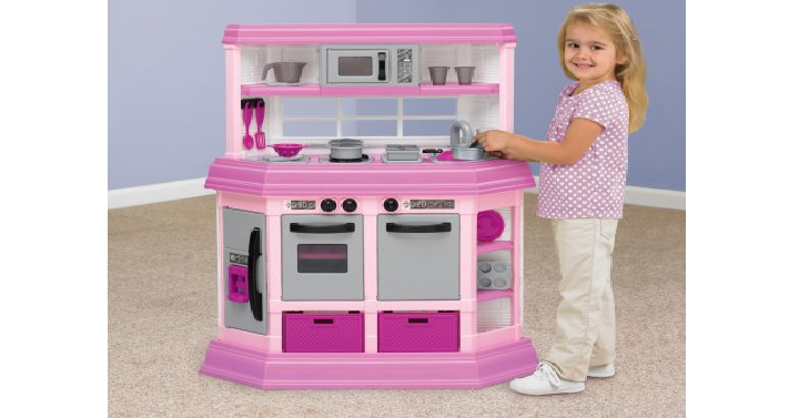 American Plastic Toys Deluxe Custom Kitchen with 22 Accessories Only $49.99 Shipped! (Reg. $69.99)