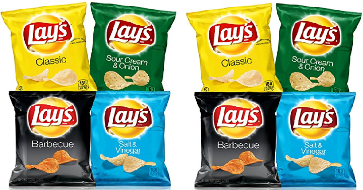 Lay’s Potato Chips Variety Pack (40 Count) Only $10.79!
