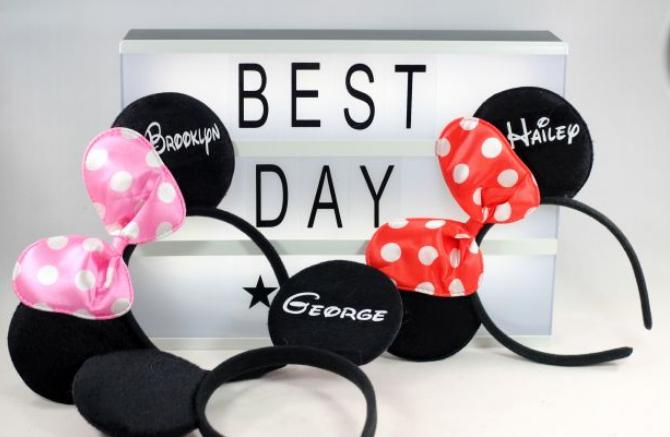 Adorable Personalized Mouse Ears – Only $8.99!