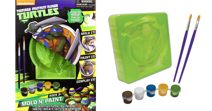 TMNT Mold N Paint Only $7.99 at Walmart!
