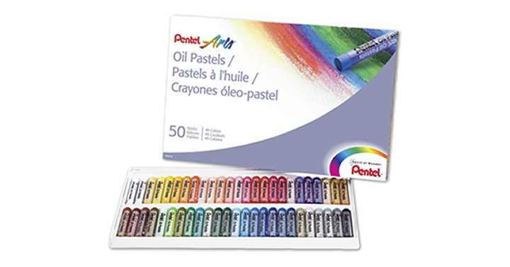 Pentel Arts Oil Pastels, 50 Color Set – Just $5.71!