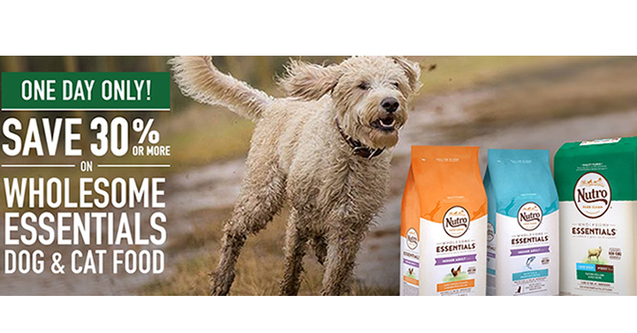 Save 30% or More on Select Nutro Dog & Cat Food!