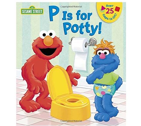 P is for Potty! (Sesame Street) (Lift-the-Flap) Board Book – Only $3.93!