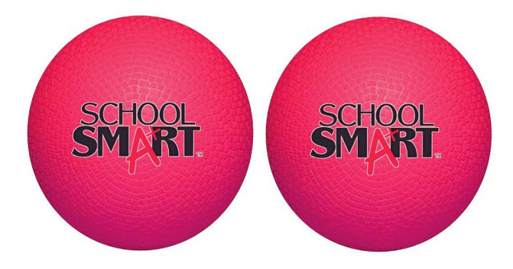 Walmart School Smart Rubber Playground Ball, 10″ – Only $2.62!