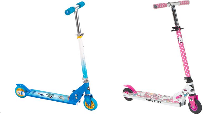 2 Wheel Hello Kitty & Finding Dory Folding Scooter Only $15.00 Each!