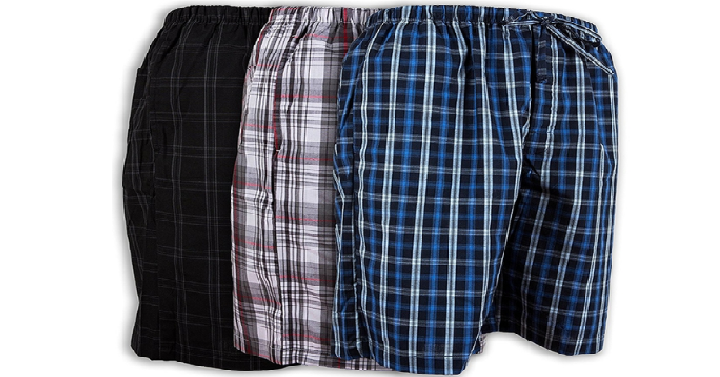 Andrew Scott Men’s Lounge Shorts 3-Pack (Sizes S-3XL Available) Only $17.99 Shipped! That’s Only $5.99 Each!