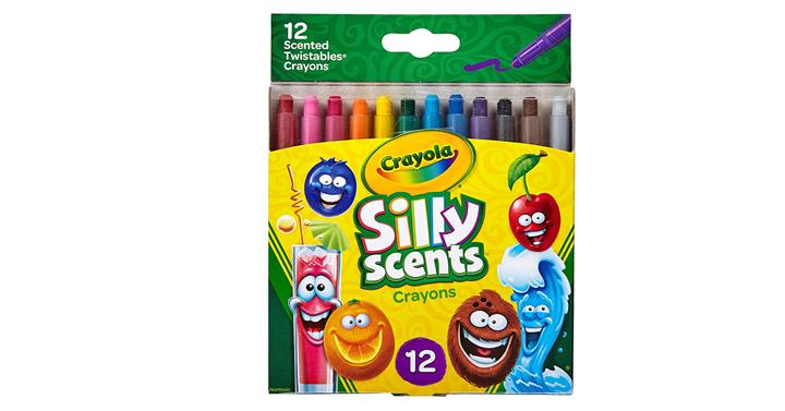 Crayola 12 Ct. Silly Scents Mini Twistables Scented Crayons – Just $3.49!