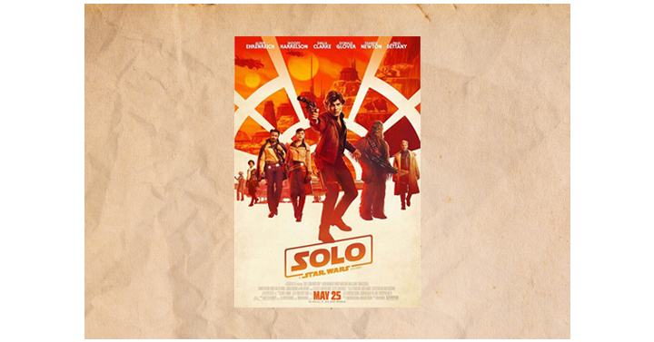 Don’t miss it! Get a FREE Movie Ticket to See Solo from TopCashBack!