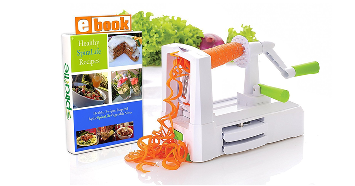 Make Veggie Noodles! Spiralizer Vegetable Slicer – Just $13.94!