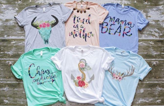 Summer Floral Tees – Only $13.99!