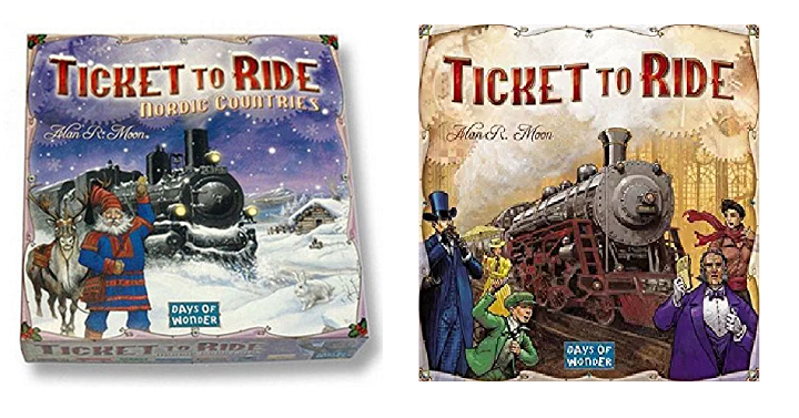 Amazon: Ticket to Ride Starting at $29.28 & MORE!