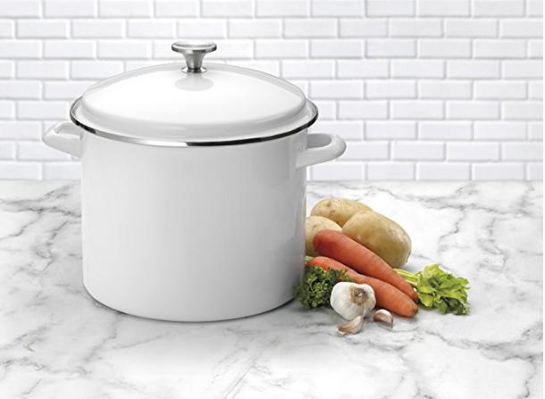 Cuisinart Chef’s Classic Enamel on Steel Stockpot with Cover, 12-Quart – Only $27.33 Shipped!