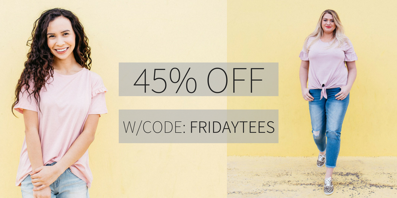 Fashion Friday at Cents of Style! Spring Tees for 45% Off! Free Shipping!
