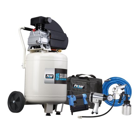 Pulsar 15 Gallon Air Compressor with Air Tool Kit Only $179.97!