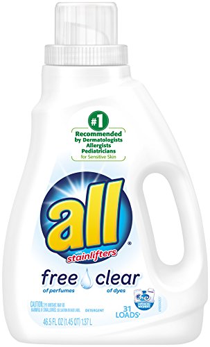 All Liquid Laundry Detergent Free Clear for Sensitive Skin Only $2.84 Shipped!