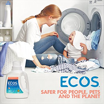 TWO 100 oz ECOS Earth Friendly Laundry Detergent—$9.93!