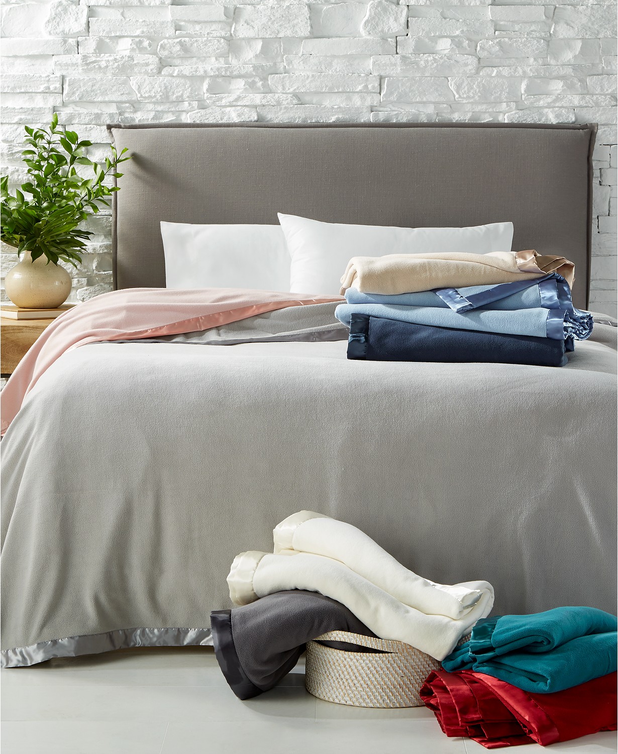 Martha Stewart Soft Fleece Blankets Only $25.00! Now 50% OFF at Macy’s!!
