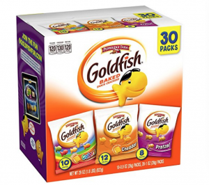 Pepperidge Farm Goldfish Variety Pack Classic Mix 30-count—$9.48!