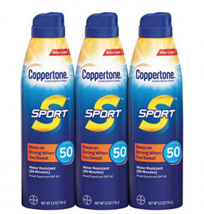 Coppertone SPORT Continuous Sunscreen SPF 50 3-Pack $14.52 Shipped!