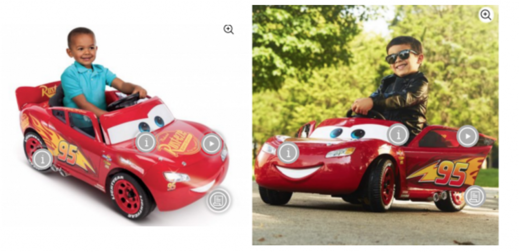 Disney Pixar Cars 3 Lightning McQueen 6V Battery-Powered Ride On Just $79.00!