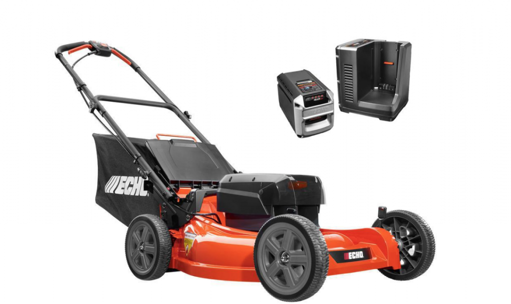 ECHO 58-Volt Cordless Battery Lawn Mower Just $299.99!