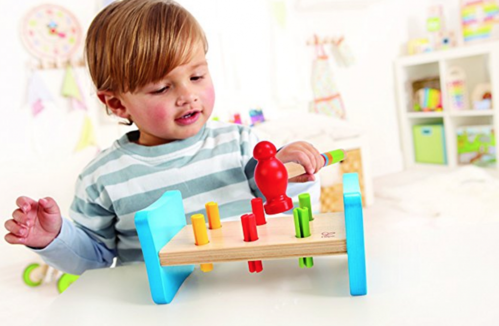 Hape First Pounder Toddler Wooden Hammer Tool Just $5.95 As Add-On!